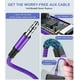 thumbnail image 4 of Cable auxiliar de audio USB tipo C a 3,5 mm Sweguard de 1,8 m de largo, 4 of 7