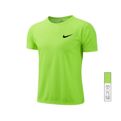 Camiseta De Verano Para Hombre Y Mujer Cuello Redondo De Secado Rápido Manga Corta Deportivapangjing