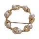 thumbnail image 4 of Moda perla flor cristal circón broche Pin encanto mujeres joyería para fiesta y boda, 4 of 5