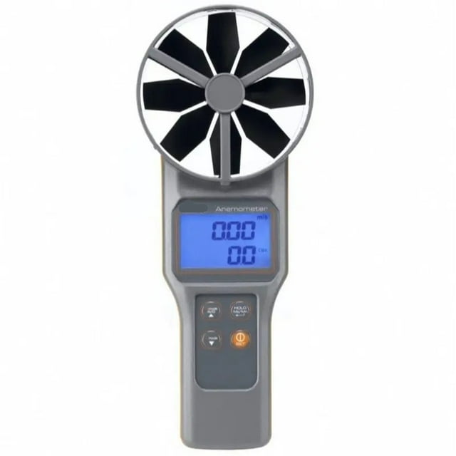 10cm Vane Temperature And RH Anemometer Handheld Anemometer ,Easy to Operate