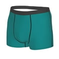 thumbnail image 2 of Junzan Teal Mens Underwear Boxer Briefs For Men’s - X-Large, 2 of 9