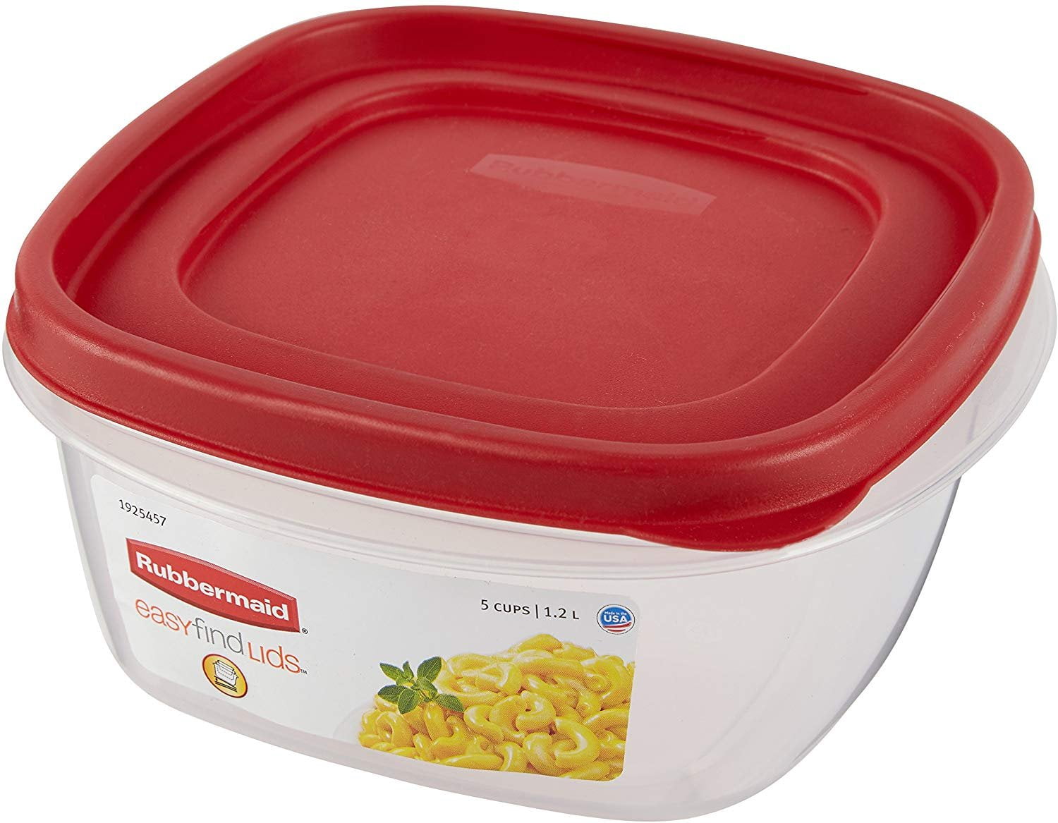 RASタッパー サイズL Rubbermaid 5-Cup Square Food Storage Container with Easy