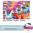 thumbnail image 2 of Unicorn Area Rugs: Polyester Non-Slip Machine Washable Floor Carpet Office Rug, 2 of 6