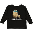 thumbnail image 3 of Inktastic Little Spud Potato Father and Child Boys or Girls Long Sleeve Toddler T-Shirt, 3 of 5