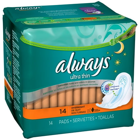 always pads thin ultra maxi wings count overnight flexi medshopexpress 12x14 each pack