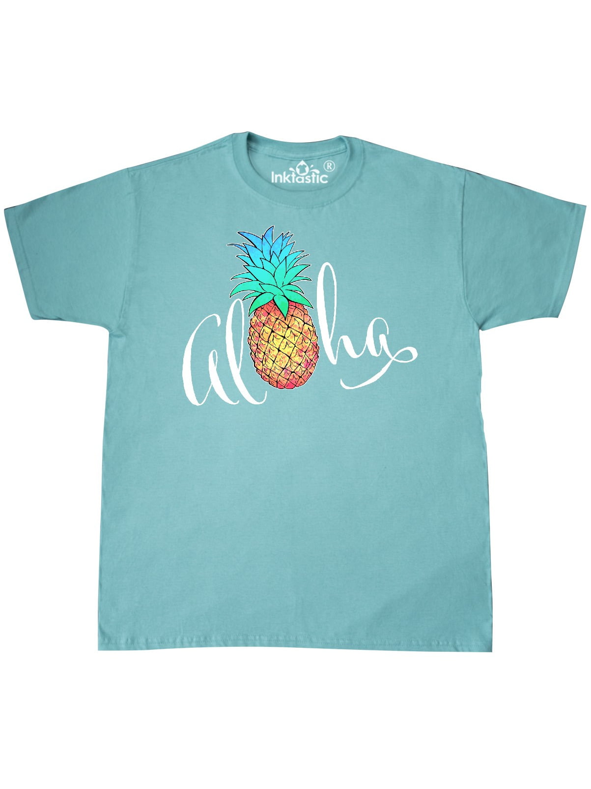 Baby Girls Little Boys Live Aloha Pineapple ComfortSoft Long Sleeve T-Shirt 