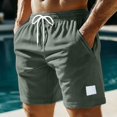 thumbnail image 2 of Basketball Shorts for Men – 9 Inch Tech Fit Shorts European And Casual Elastic Waist Drawstring Lightweight Men Trendy And Comfortable Loose Summer Beach Shorts, 2 of 7