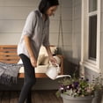 thumbnail image 4 of Bloem Canary Cream Watering Can, 1.5 Liter, Durable Plastic, Long Spout, Steady Flow, Indoor-Outdoor, 4 of 5