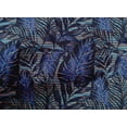 thumbnail image 5 of oneOone Cotton Poplin Blue Fabric Leaves Sewing Material Print Fabric By The Yard 56 Inch Wide, 5 of 6