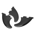 thumbnail image 4 of Longboard Fin,3Pcs/Set Surfboard Fin PVC Thruster Fin Paddle Board Fin Sturdy Construction, 4 of 8