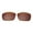 Brown - Polarized, variant on Walleva Black Polarized Replacement Lenses for Maui Jim Local Kine Sunglasses