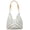 Blue, variant on Women's Beaded Straw Woven Beach Bag, Bohemian Handmade Crochet Shoulder Tote Purse for Vacation