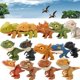 thumbnail image 2 of Dinosaurio de dedo Tricky Tyrannosaurus modelo morder mano Fidget Mosasaurus Jurassic Dino Toy para niños, articulaciones móviles Dino, 2 of 5