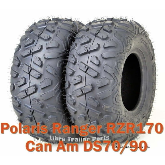 2 WANDA ATV tires 19x7-8 19x7x8 Polaris Ranger RZR170 Can Am DS70/90 front P350