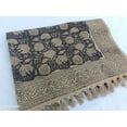 thumbnail image 4 of Handmade Throw Handblock print Throw Cotton Throw Blanket Sofa Décor Room Décor Tassels Hand Loomed Block Print Cotton Twin, Queen size, 4 of 4