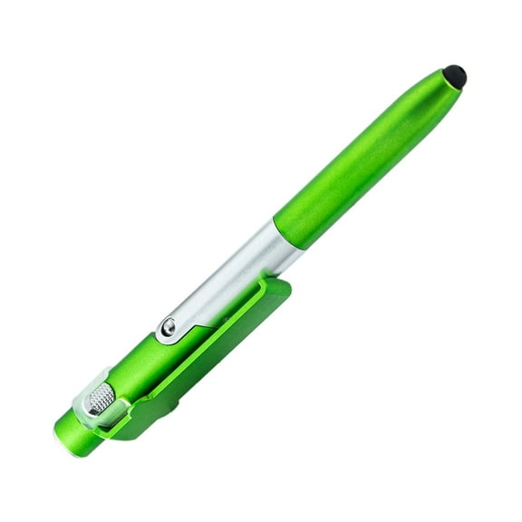 5Pcs Multifunctional Ballpoint Pen with Stylus Pen, Led Light, Phone Stand