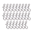 thumbnail image 1 of 25 Pcs Fly Fishing Snap Quick Change Connect for Flies Hook Lures No-Knot Snaps, 1 of 6