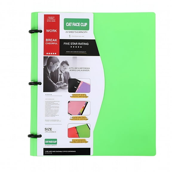 CCOCC 2026 New 1 Inch Telescoping 3 Ring Binder,Portable Flexible Binder with Telescoping Spine,Plastic Ring Binder for Home Office Supplies,Soft One Inch Binder,Thin Binder,Classroom Must Haves