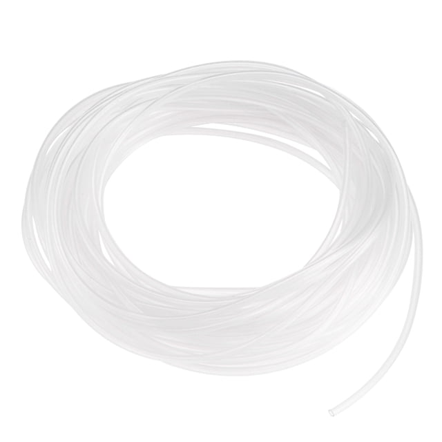 Tubo de Vinilo Transparente Flexible de PVC Uxcell 1mm x 1.6mm