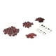 thumbnail image 2 of Juego de Lijado Bling Bling con Mandriles Bandas Cepillos Kit de Accesorios Amoladora Angular, 2 of 12