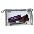 thumbnail image 7 of Clear Cosmetic Bag Storage for Makeup 1PC Silver Bags Sleek and Stylish Design for Organizing, 7 of 7