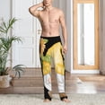 thumbnail image 2 of Naloa Sunflower Gnomes5 Pajama Pants Men, PJ Bottoms, Sleep & Lounge Pants-X-Large, 2 of 6