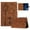 Brown, variant on ELEHOLD Case For Samsung Tab A 8.0 (2015) Kitty Pattern Leather Tablet Case, Slim Back Smart Cover, Auto Sleep/Wake, Full Body Protection, Kickstand,Black