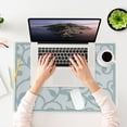 thumbnail image 2 of Sussexhome Large Mouse Pad for Desk - Cotton Mousepad for Desktop, Table, Office Desk Pad - Thin, Light, Portable Laptop Mat for Computer Mice - Machine Washable, Non-Slip, Foldable - 18" x 24", 2 of 8