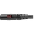 thumbnail image 4 of Eaton Tripp Lite Series Computer Power Cord NEMA 5-15P to Locking C13 Heavy-Duty 15A 125V 14 AWG 2 ft. 0.61 m Black, 4 of 4