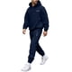 thumbnail image 2 of Ceisia Men's Loose Fit Hooded Sweatshirt & Jogger Pants Set | Casual Warm Two-Piece Tracksuit Gifts, 2 of 5
