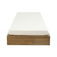 thumbnail image 6 of Lindero Outdoor Acacia Wood Chaise Lounge with Cushion (Set of 4), Teak and Cream, 6 of 7