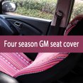 thumbnail image 4 of facefd 4 Pieces/Set Adjustable Sponge Seat Cover Ethnic Style Breathable Headrest Protector Automotive Automobile Upgrade, 4 of 6
