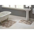 thumbnail image 2 of Chesapeake  Angle 2pc Bath Set (24"x40" & 21"x34") Amethyst, 2 of 2