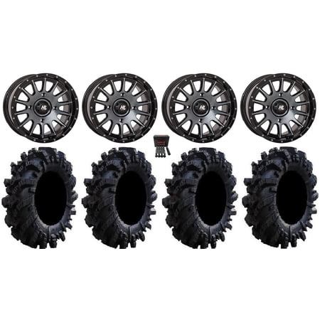 High Lifter HL25 15 Wheels Dt 34 Intimidator Tires Kawasaki Mule Pro FXT
