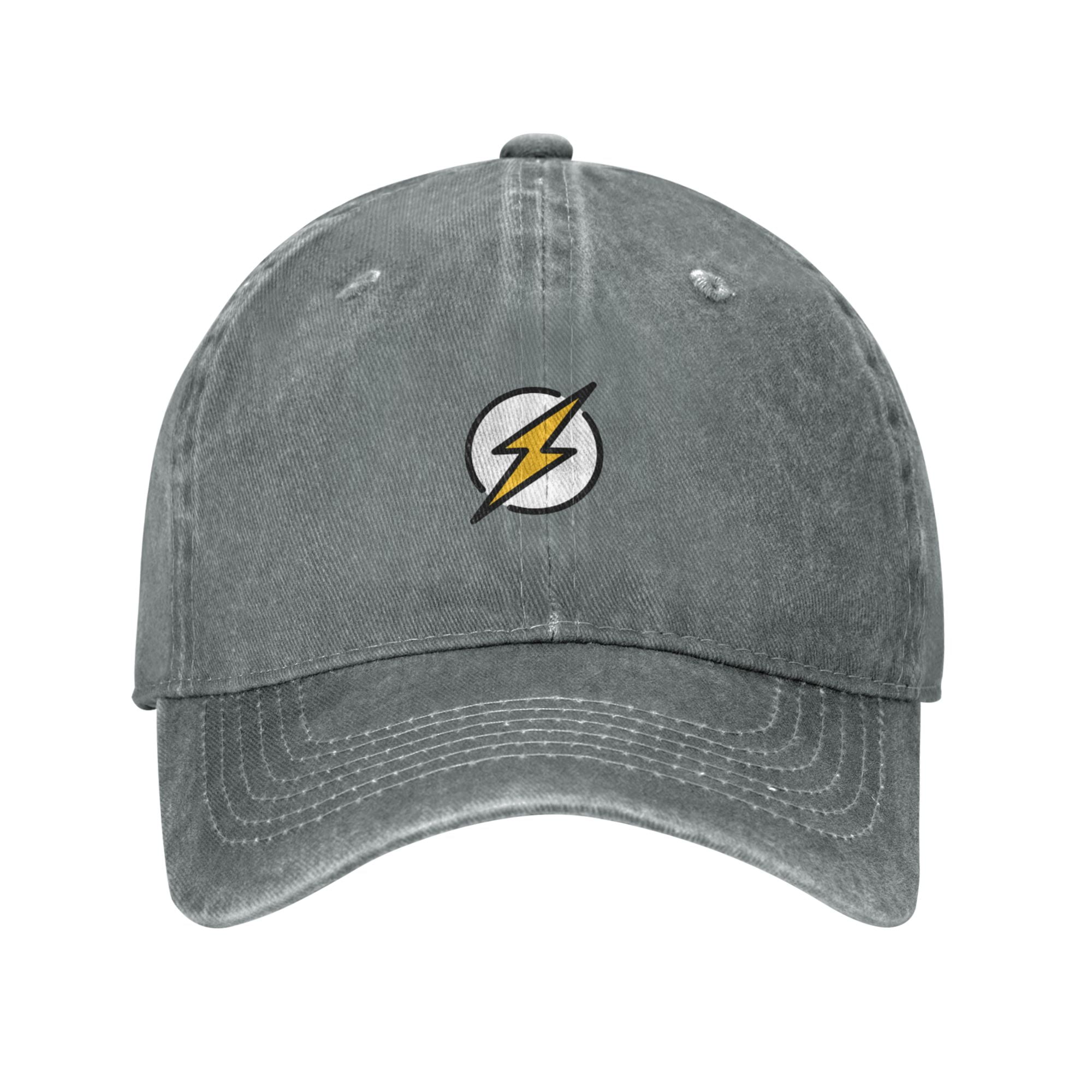 ZICANCN Adjustable Baseball Cap Women, Yellow Flash Hats for Men