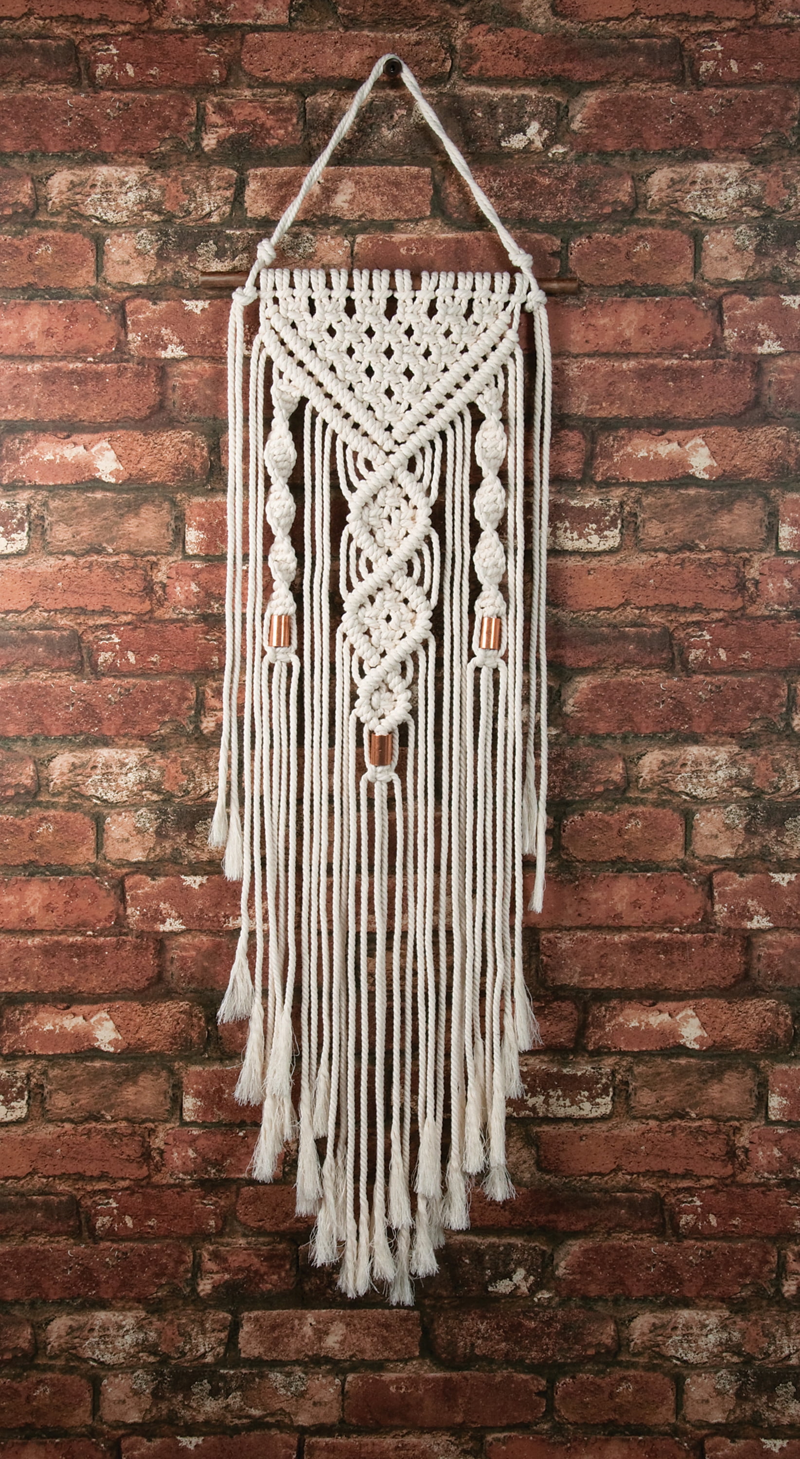 Macrame Wall Hanger Kit-Dual Spirals