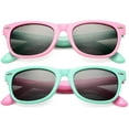 thumbnail image 1 of Gafas de sol polarizadas para niños, marco flexible de goma TPEE para niños y niñas de 3 a 10 años Zhivalor WMZL-1012, 1 of 5