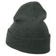 thumbnail image 3 of US Route 66 Embroidered Long Beanie - Grey OSFM, 3 of 5