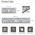 thumbnail image 3 of Yayeee Faucet Mat for Kitchen Sink 14.7" Diatomite Long Splash Guard Pad, Blue Snowy Mountain, 3 of 7