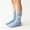 Blue 1, variant on IDALL Womens Non Slip Slipper Socks Winter Warm Soft Cozy Fuzzy Fleece-lined Grippers Home Socks Black 2 One Size