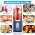thumbnail image 5 of VIIWII Personal Blender for Smoothies Juice Portable Rechargeable Mini Bullet Blenders Cup, 5 of 7