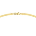 thumbnail image 3 of 14K Yellow Gold Men & Women's 18" 2.7mm Triple Herringbone Chain Necklace, 3 of 4