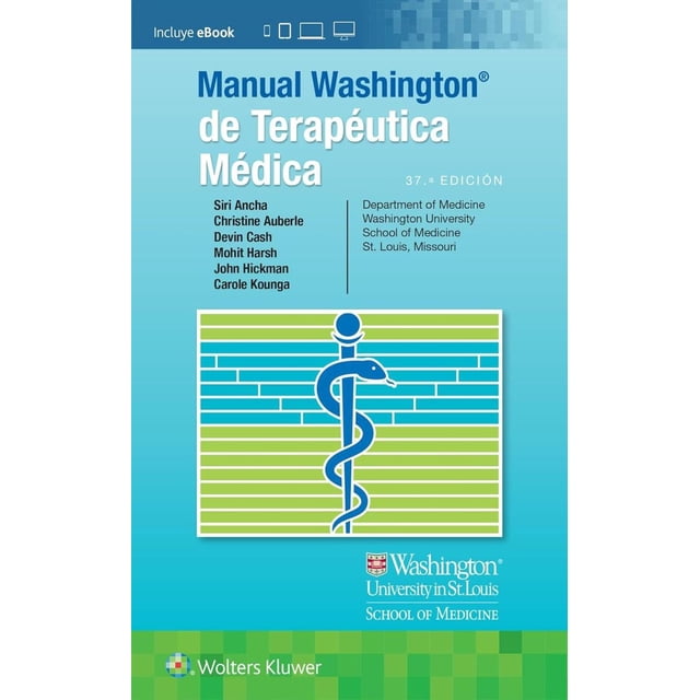 Manual Washington de terapéutica médica 37a Edición