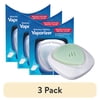 (3 pack) Vicks Waterless Vaporizer with Nightlight, 50 Sq. Ft. Coverage, Includes 5 Scent Pads, V180