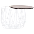 thumbnail image 3 of vidaXL Coffee Table 2 pcs White, 3 of 5