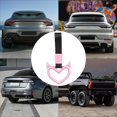 thumbnail image 4 of ZOUSSIQI Devil Heart Handle Ring | Decorative Warning Loop Bumper - Novelty Unique Easy Installation Hand Strap Drift for Car, Various Vehicle Models CA919-62869, 4 of 9