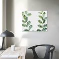 thumbnail image 4 of Orinice  Framed Sage Green Botanical Plant Wall Art Canvas Decor Nature Wall Art Prints Modern Art, Aesthetic Floral wall art for bathroom, bedroom, living room  16x12in, 4 of 6