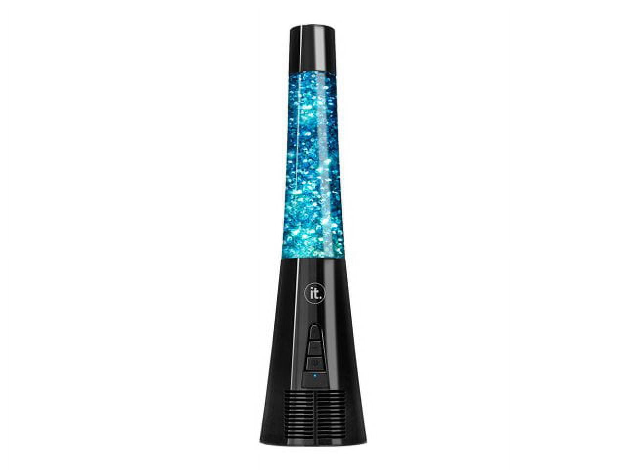 It glitter lamp store bluetooth speaker