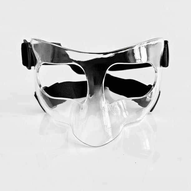 Máscara de baloncesto Protección nasal Máscara de protección facial Equipo de protección deportiva Protección anticolisión Máscara de equipo de juego de baloncesto