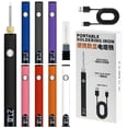 thumbnail image 5 of Kit de Soudure Rechargeable USB 650mAh avec 4 Connecteurs et Affichage Numérique LED Température Réglable, 5 of 5